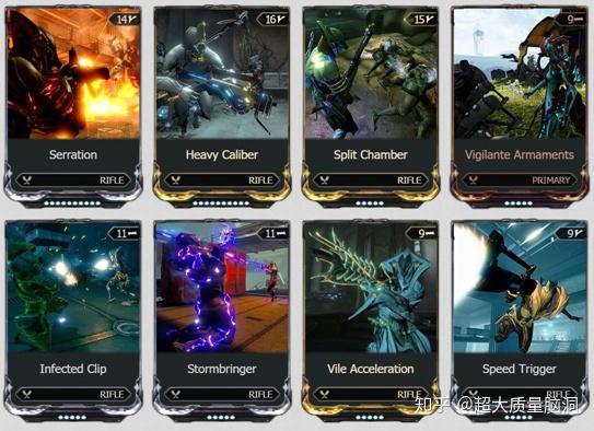 Warframe武器从机制到配置(下-配置篇)