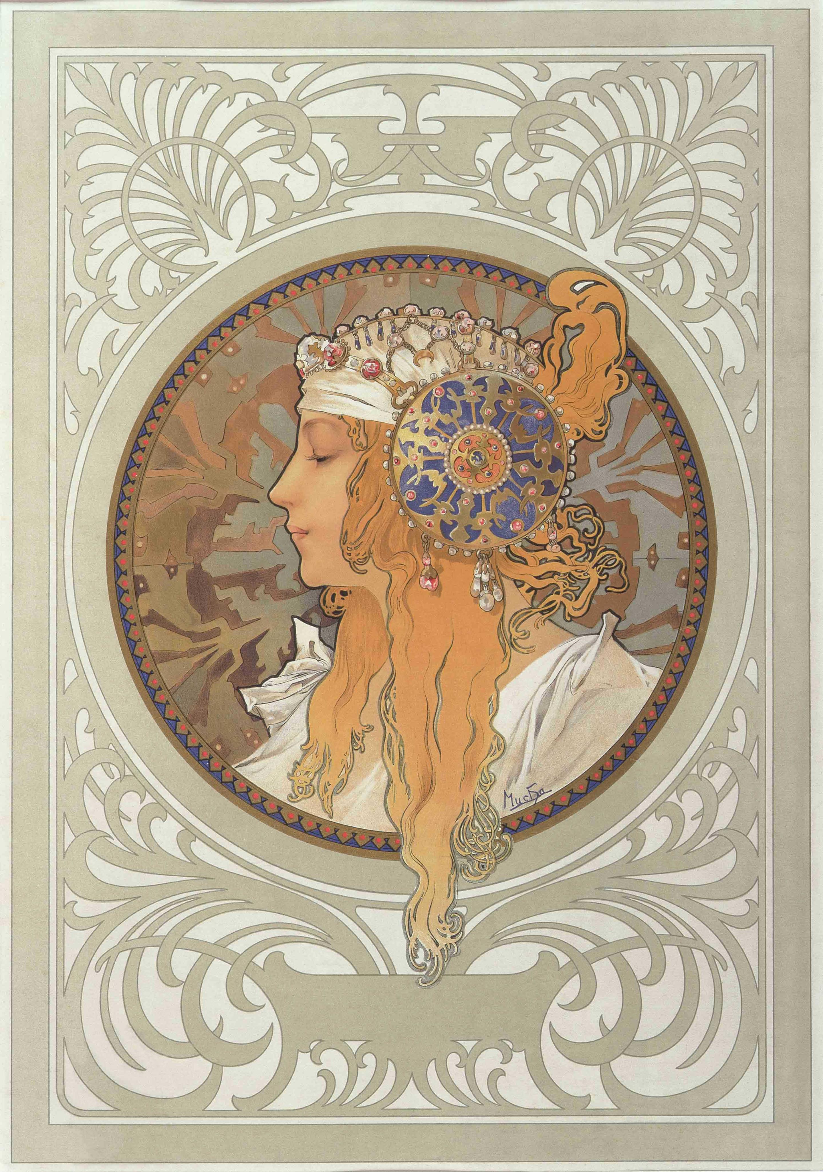 只知道梵高毕加索你就out了现在流行慕夏