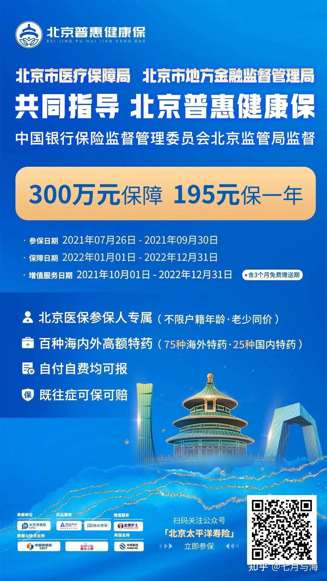 北京普惠健康保详解跟惠民保百万医疗有什么区别