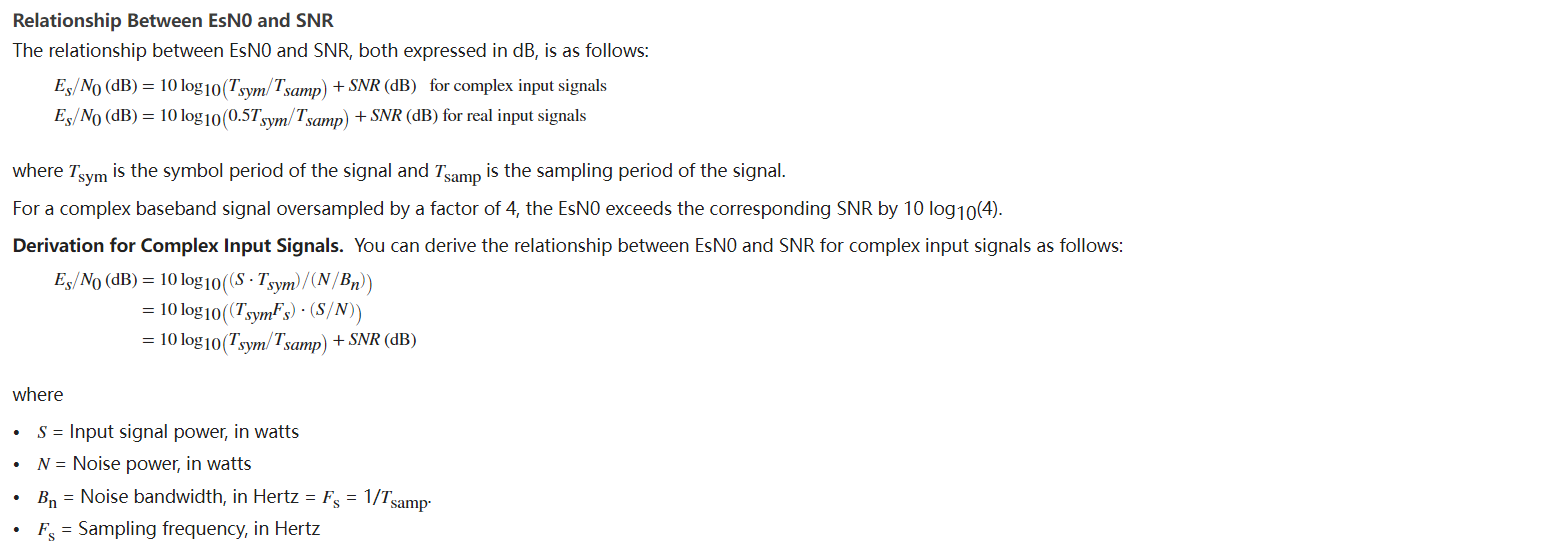 SNR Eb N0 Es N0 snr-eb-n0-es-n0