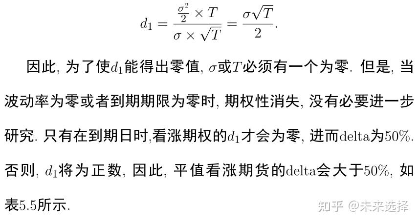 期权基础之希腊字母delta(I): 为什么平值期权delta不是50% - 知乎