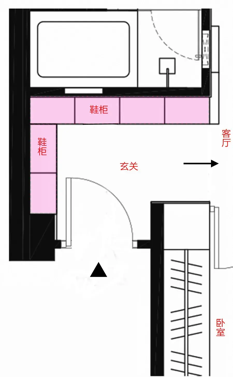 玄關太小太奇葩10個設計師壓箱底的佈局改造裝出好用鞋櫃還能當隔斷附