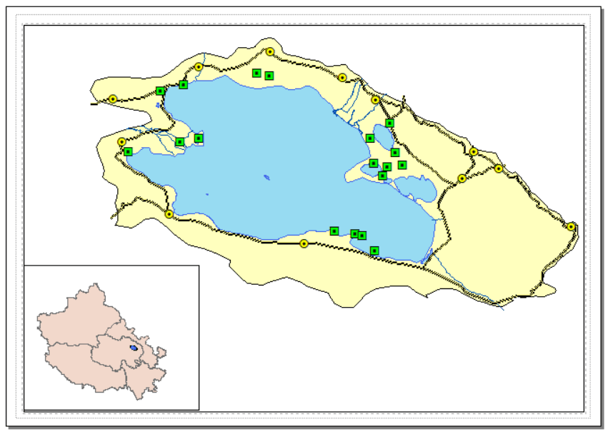 arcgis旅游景点图制作图片