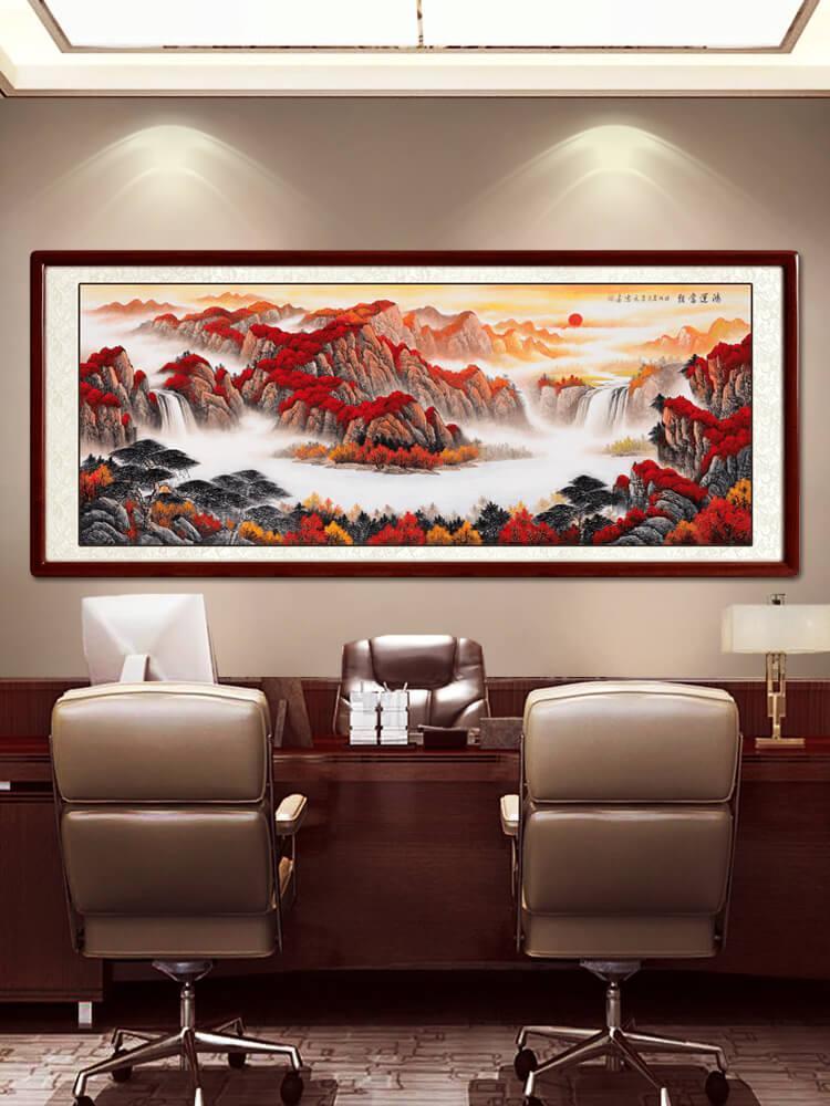 生意人办公室挂画怎么选?挂对了,财运爆棚 - 知乎