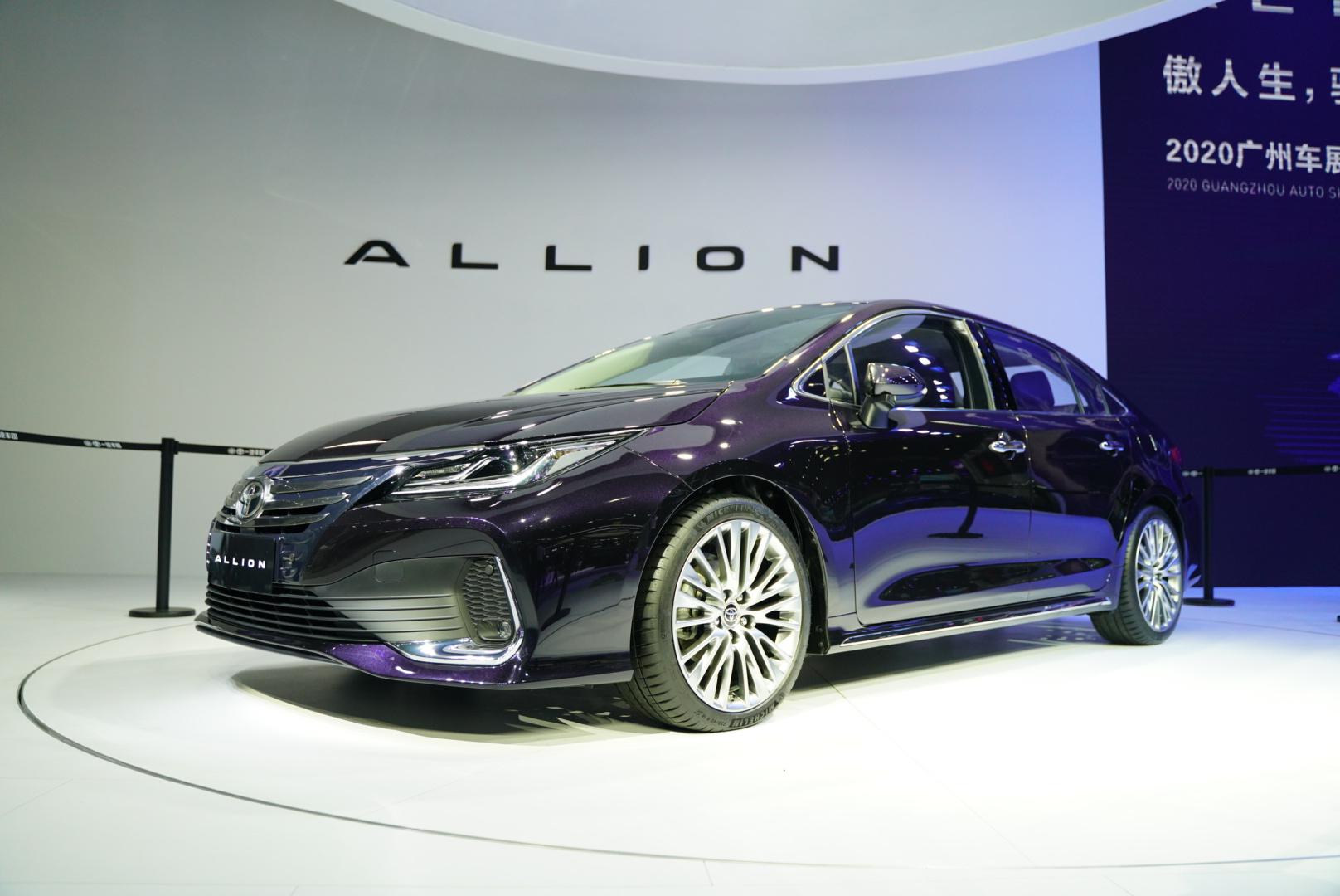 凌尚姊妹车定位介于卡罗拉亚洲龙之间一汽丰田allion首发