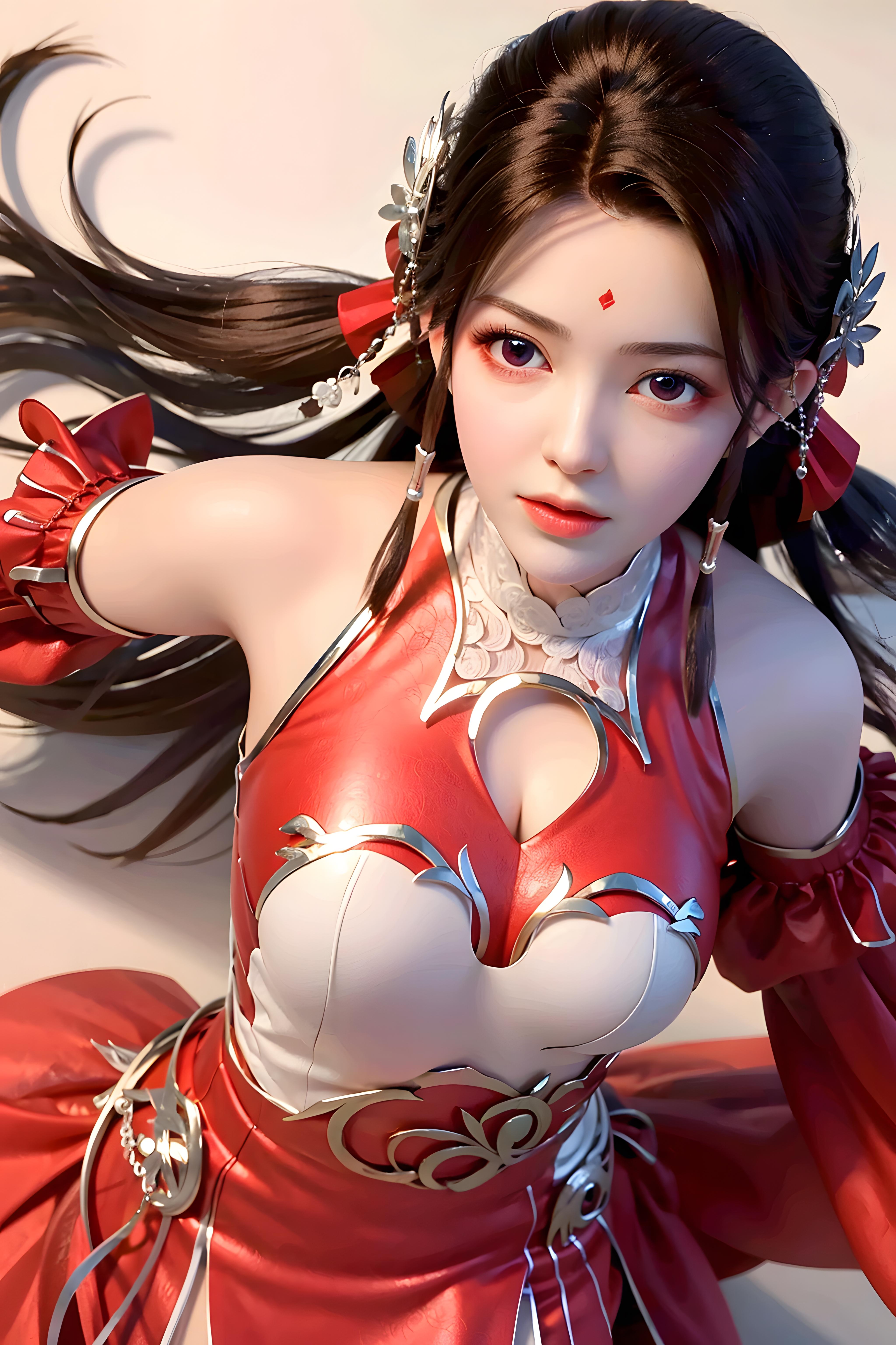 火灵儿千仞雪 电脑ai绘画动漫国漫角色斗罗斗破云韵美杜莎手机高清