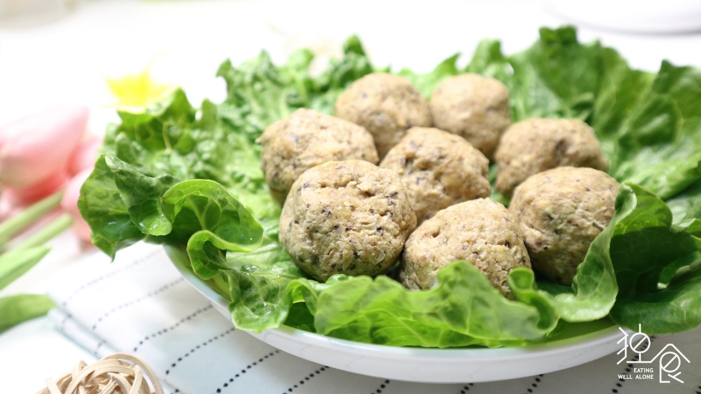 单身食谱 | 香菇鸡肉丸子,开春儿减肥请这样吃