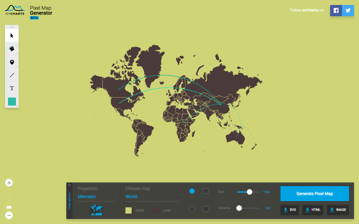 1100ppt必备地图工具pixelmapgenerator