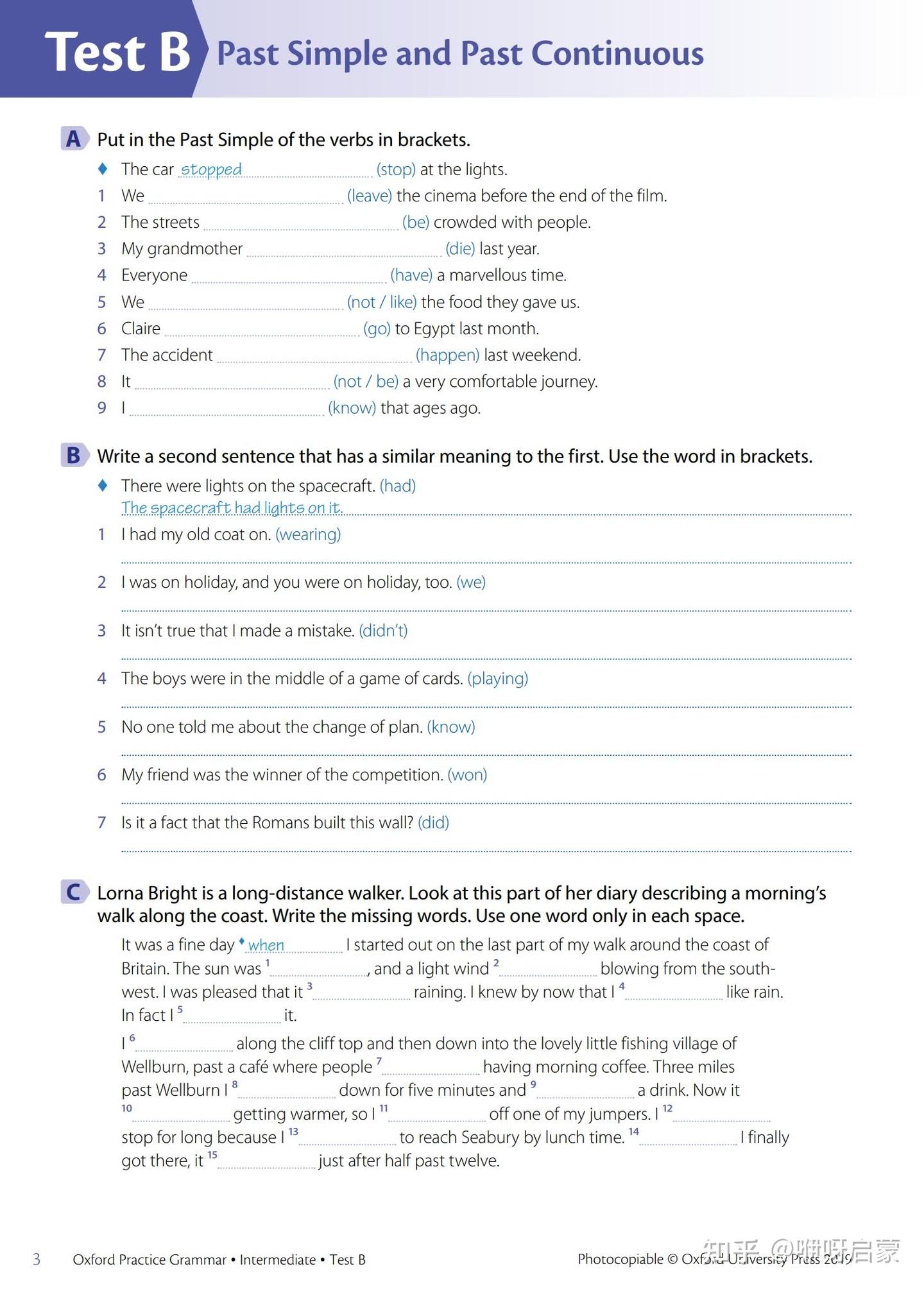 Oxford Practice Grammar牛津练习语法 - 知乎