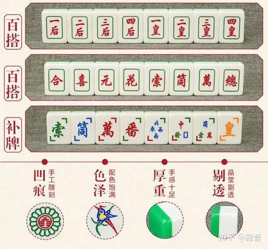 通用麻将指南·基础篇一·认识麻将牌 - 知乎