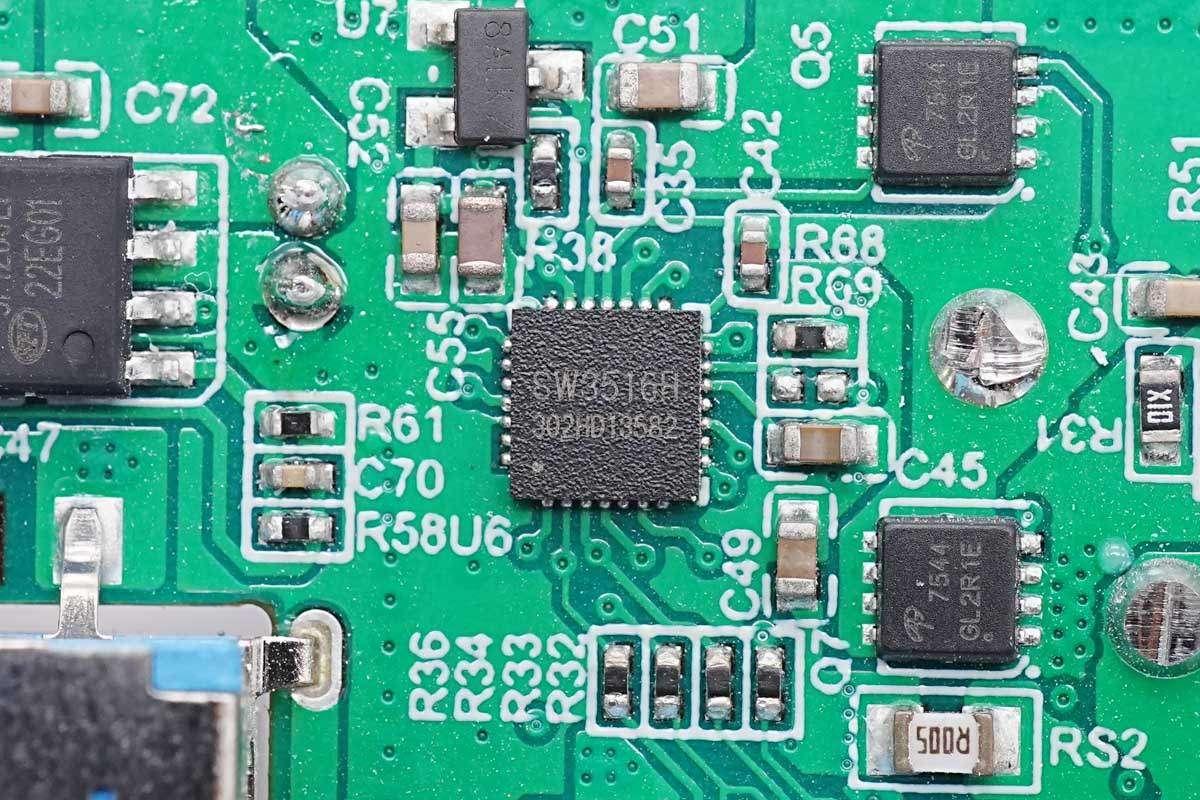 拆解报告:anker安克67w 2c2a氮化镓桌面插座a91c0 - 知乎