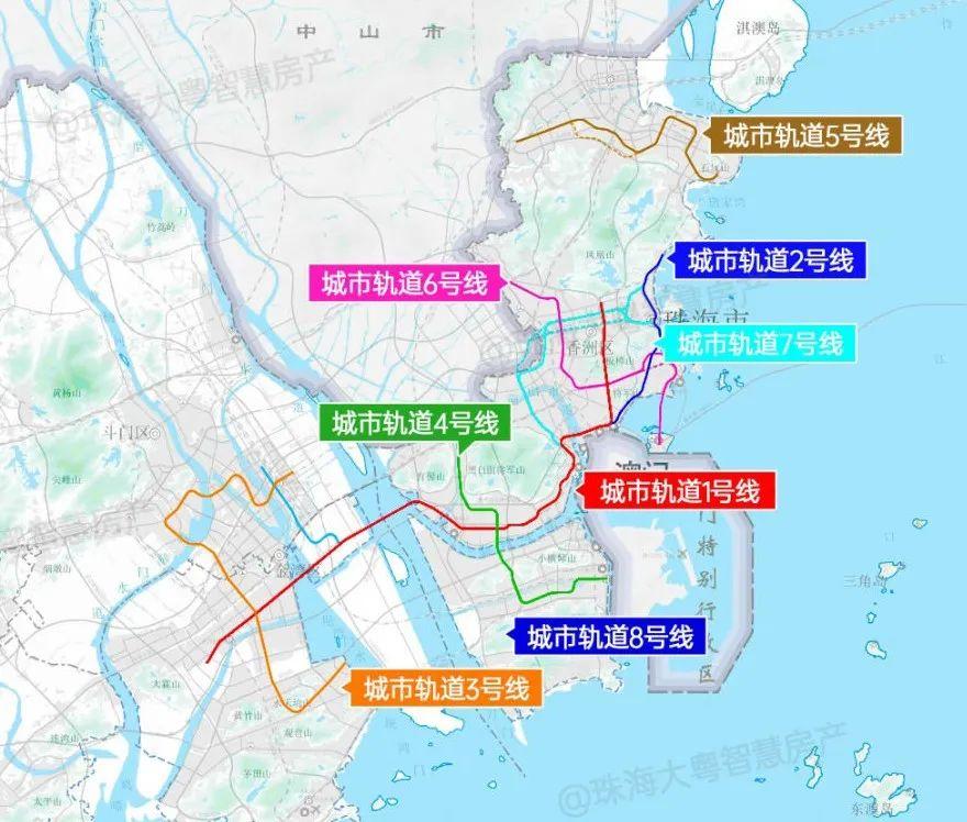 重磅珠海首条地铁勘探中线路走向有变化