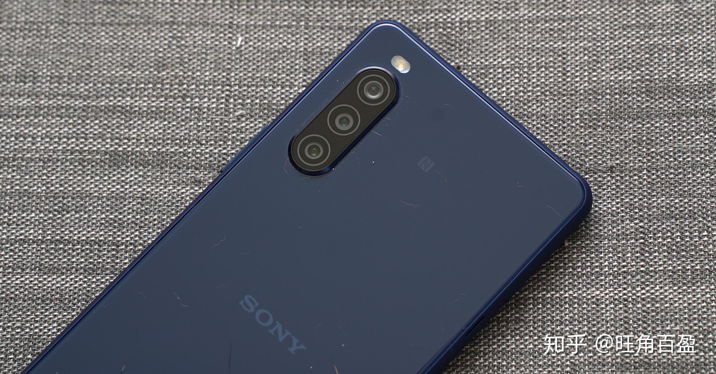 sony索尼xperia10ii霉果蓝色有一种蓝莓的味道开箱实拍细节图