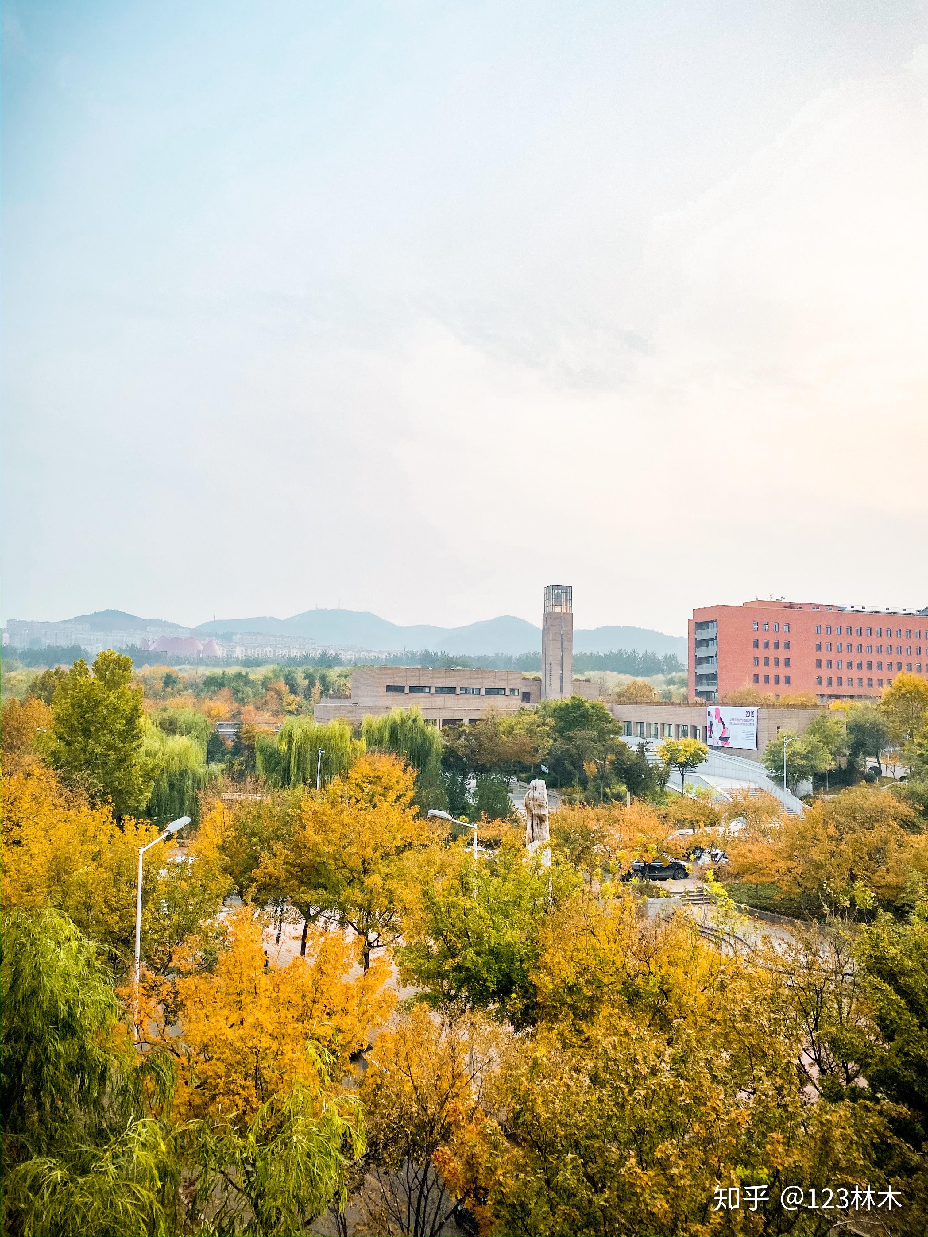 山东建筑大学的景色有多美