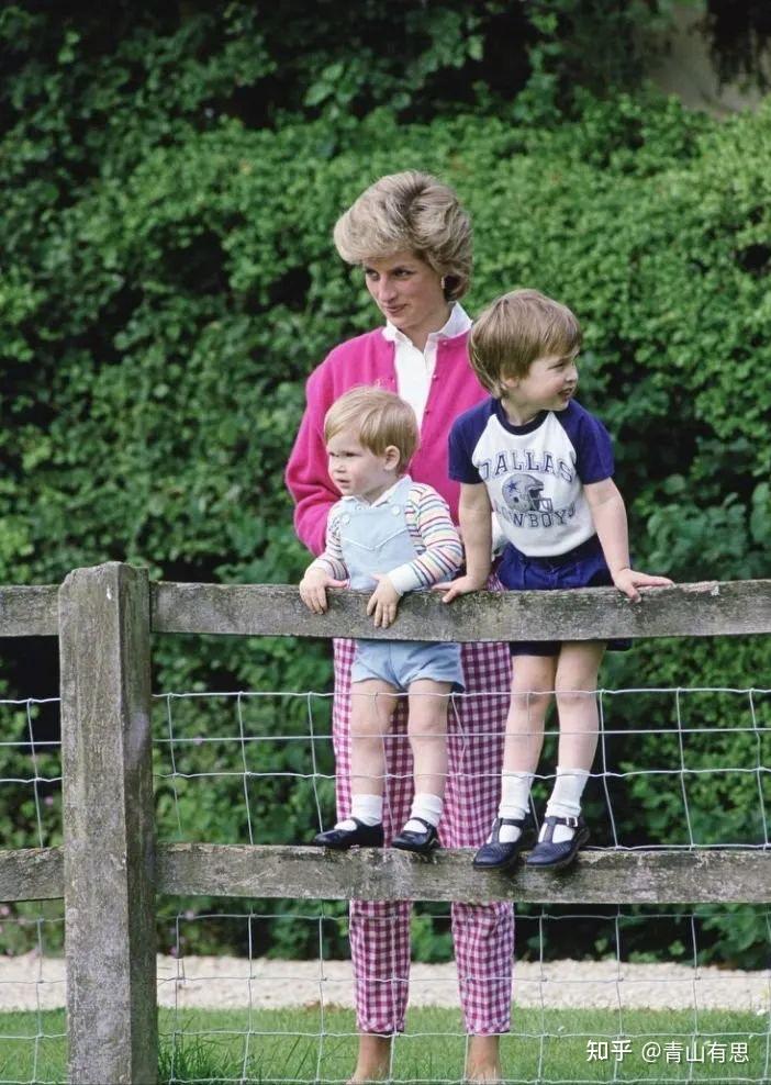 的成长一脸慈爱地望向孩子,眼神里带着喜悦和关心长大后的威廉王子,在