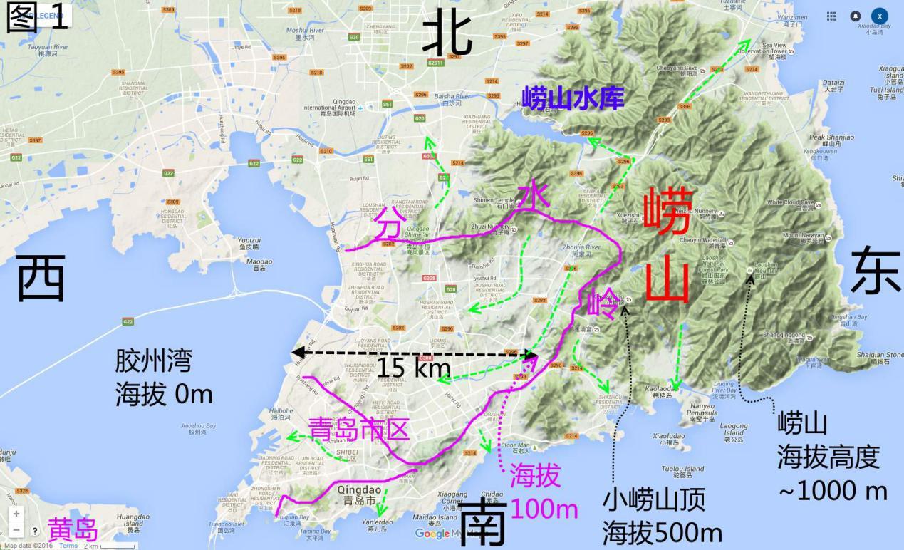 地势都偏高,再加上青岛异常出名的"下水道"……康有为曾评价青岛"青山