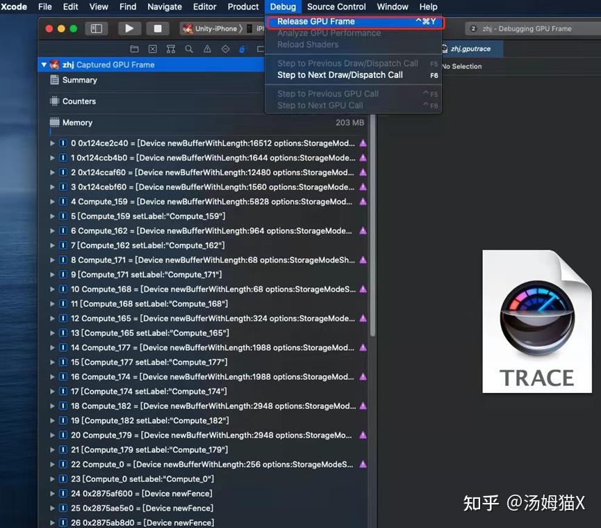 XCode GPU Profiler 知乎