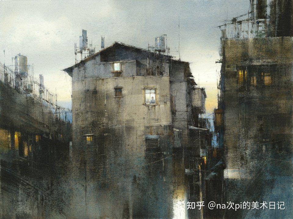 不设限的意志比天赋还要美丽简忠威台湾著名水彩画家