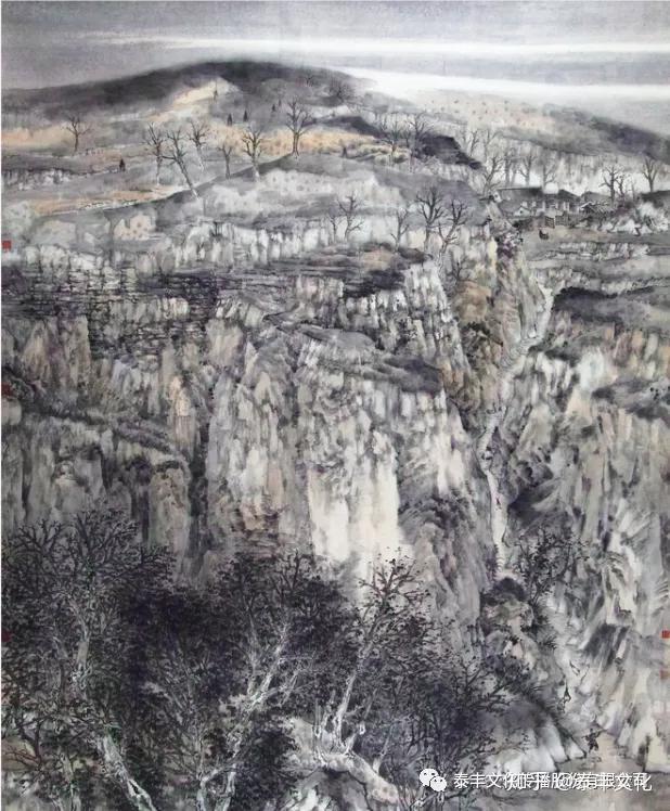 国画名家丨张志平的诗意山水家乡情