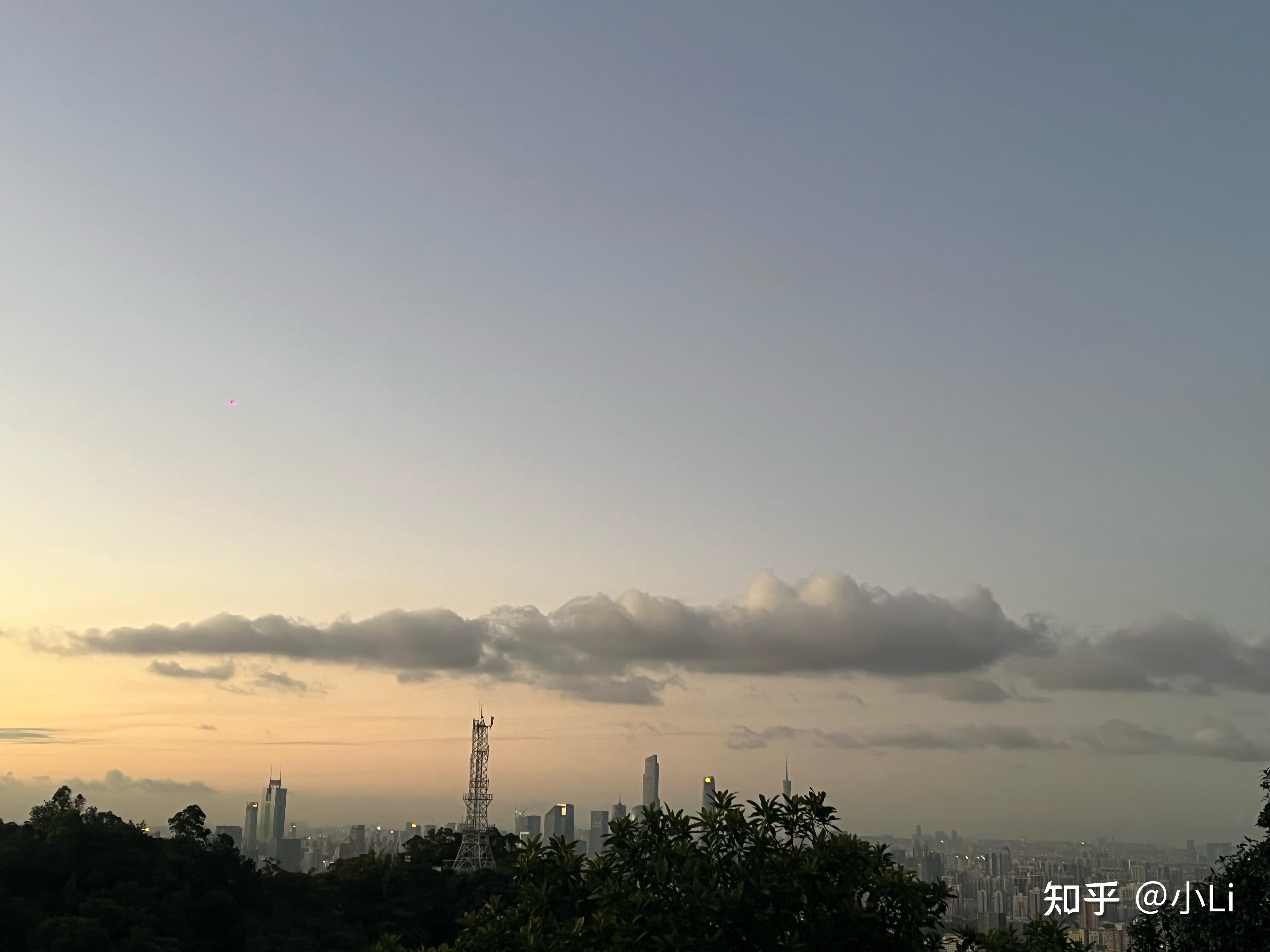 夜爬白云山你们都拍了那些照片呢 - 知乎