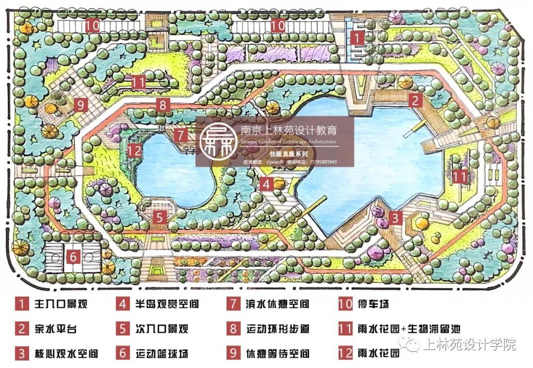 手繪真題卷王系列南京林業大學南林大2021年風景園林初試真題解析社區