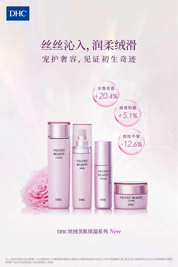 Dhc高端抗初老系列重磅登场 宠护奢容 见证初生奇迹 Dhc丝绒美肌保湿系列 知乎