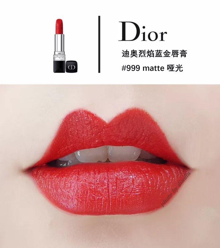 迪奥口红色号dior999凭什么火了64年