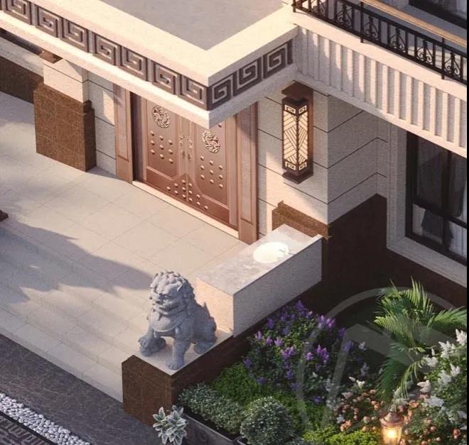 美置新款m6120款御苑风别墅探秘8个贴心关怀设计品味皇家御苑风尚享