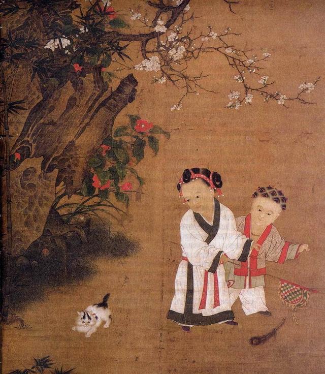 复归婴儿孩子王董浩叔叔居然是位画家80幅婴戏图带我回童年