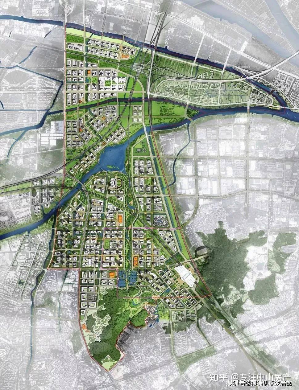 岐江新城规划图.2023年最新消息 - 知乎