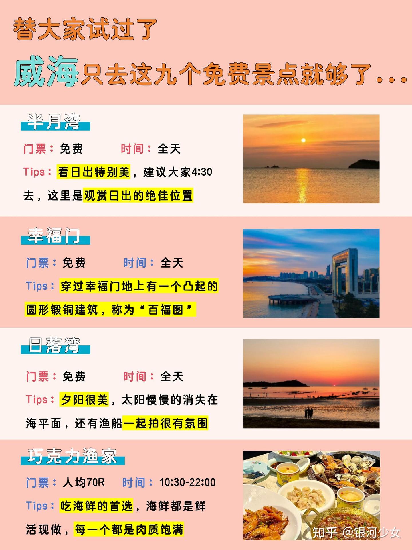 替大家试过了,威海只去这九个免费景点就够了 - 知乎
