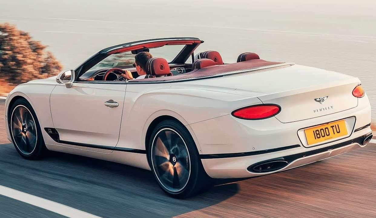 奢华到极致2019宾利欧陆gt敞篷车