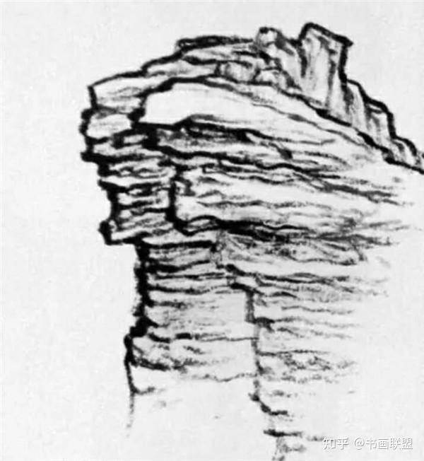 国画山水技法中常见皴法介绍 - 知乎