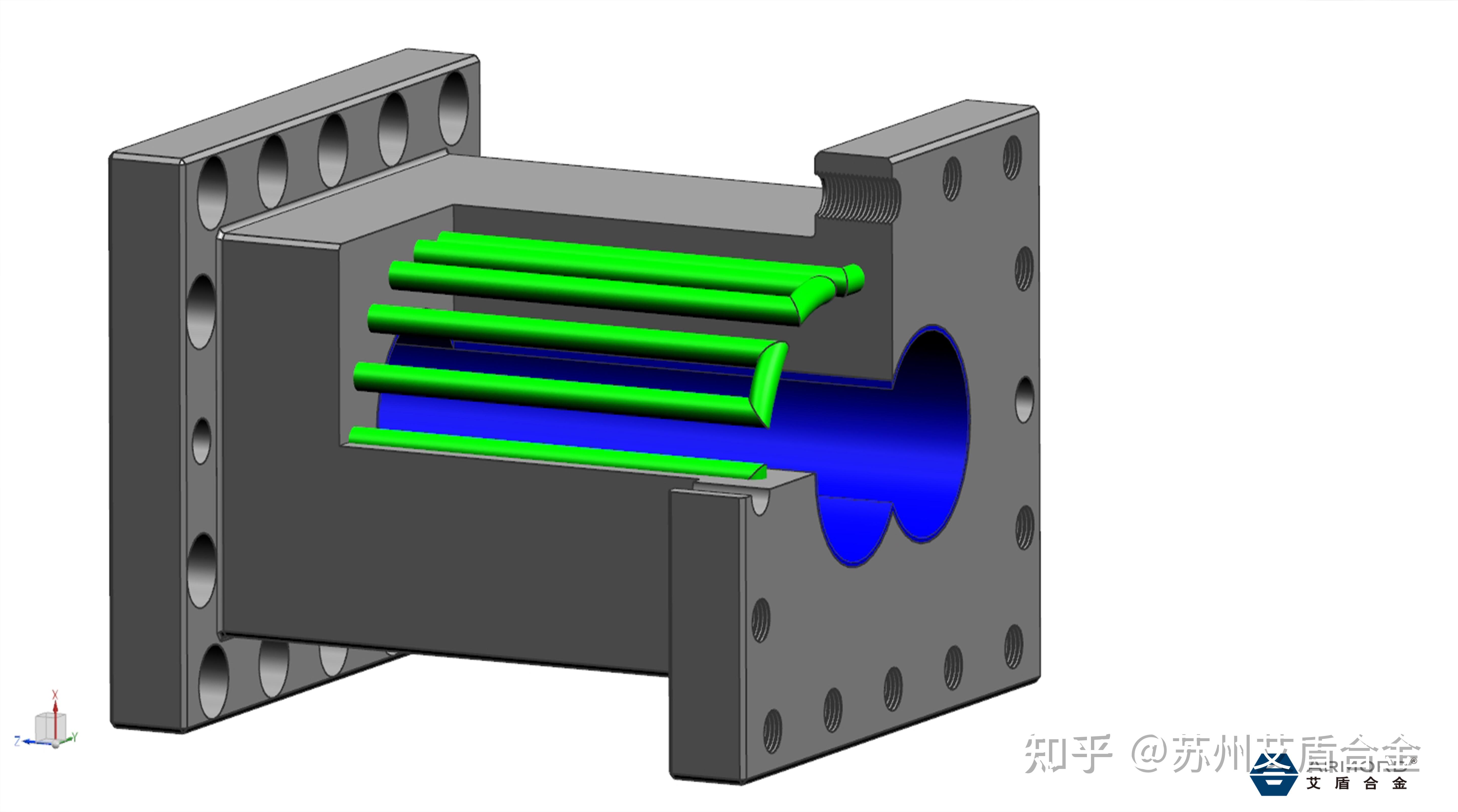 苏州艾盾研发挤出机配件新形式——一体式·合金筒体