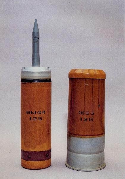 苏联/俄罗斯125mm坦克炮弹药简介