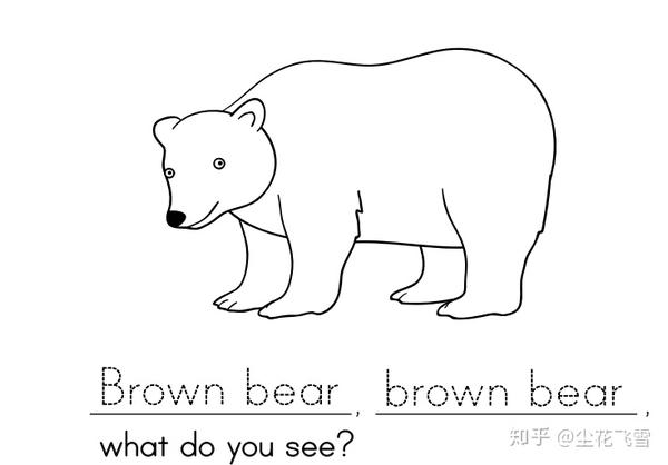 绘本解读|​ 《Brown Bear, Brown Bear, What Do You See?》 - 知乎