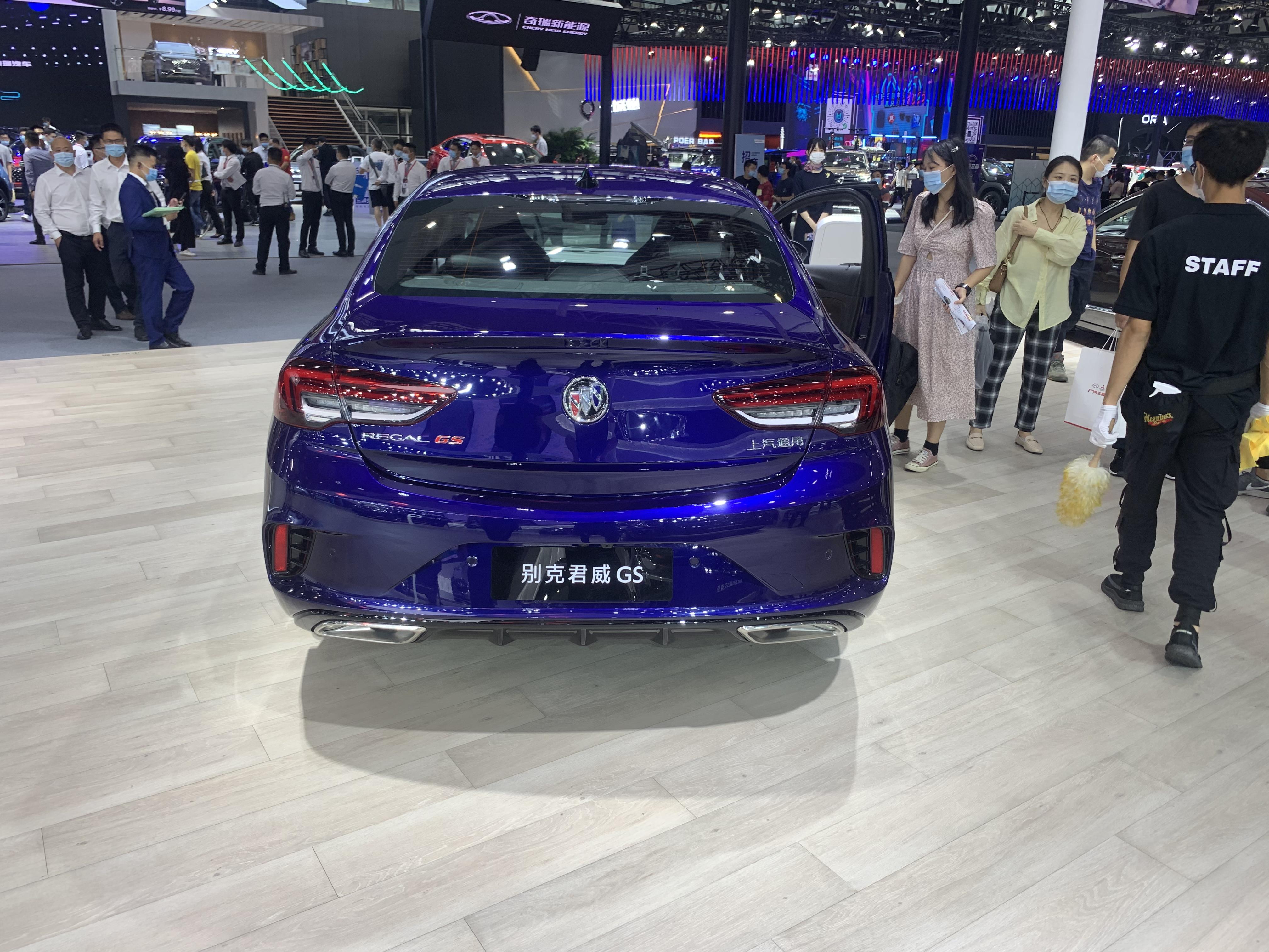 2020广州车展别克君威gs外观很有性能范运动感强烈