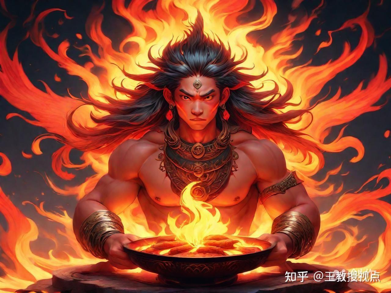 解读中国古典神话:火正祝融——火焰之灵的辉煌篇章与无尽恩泽 - 知乎