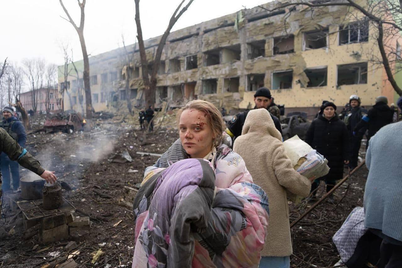 乌克兰难民现状图片