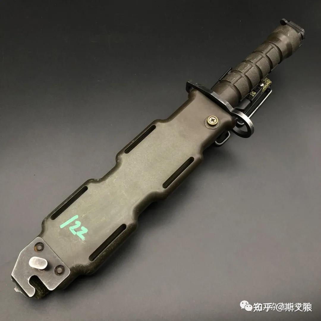 史上最硬的M9,美国海军陆战队版M9刺刀 - 知乎