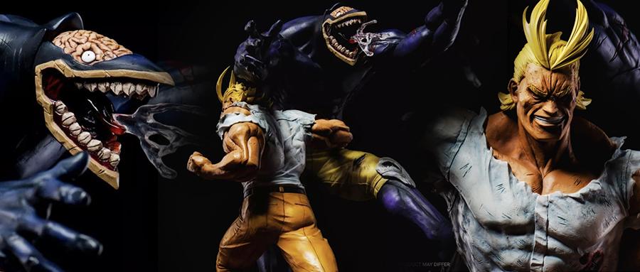 plusultra欧尔麦特vs脑无超越100的终极一拳