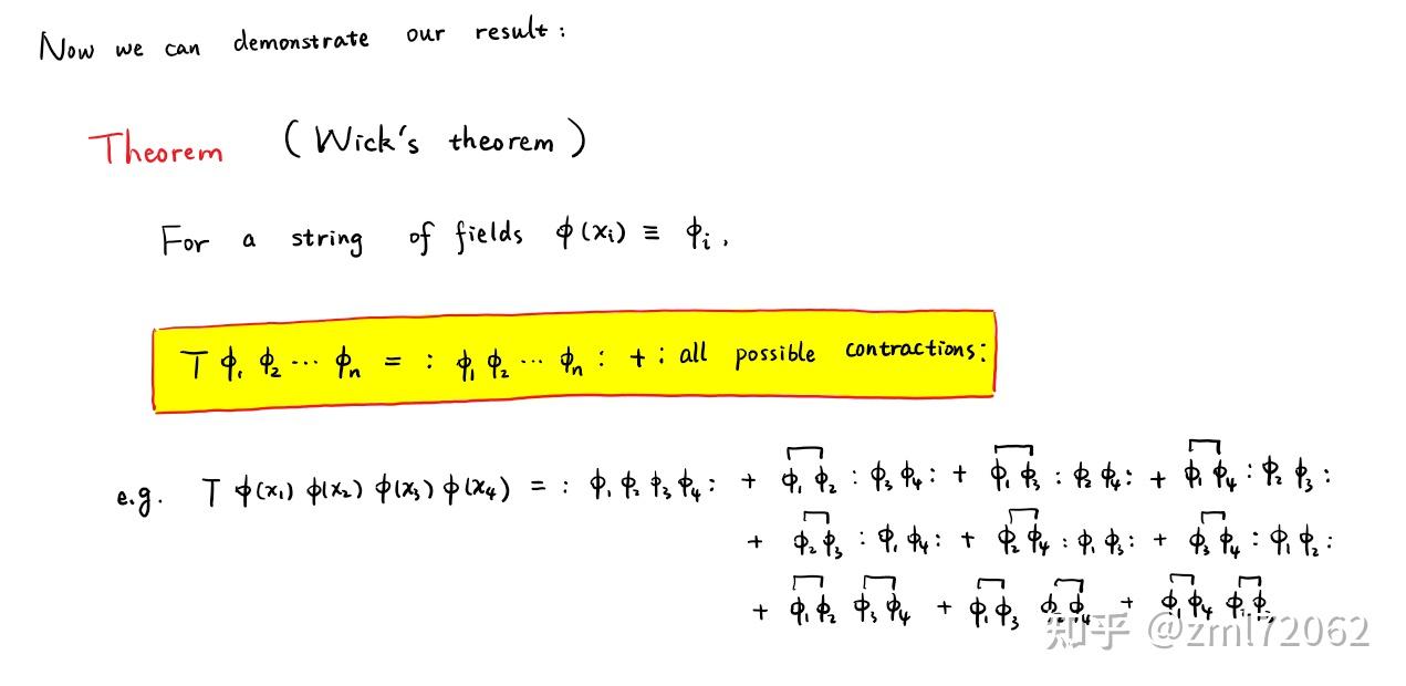 量子場論十七維克定理