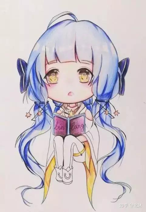 动漫人物教程手把手教你画可爱萌