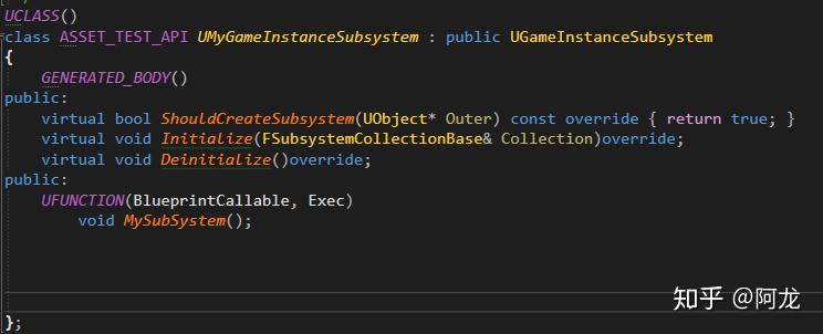 UE4<Subsystem>的应用实践 UE4<Subsystem>的应用实践