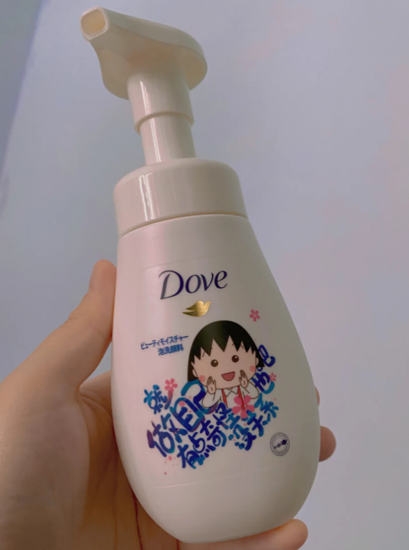 4.多芬泡沫洗面奶