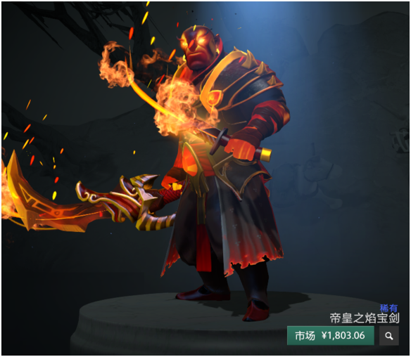 灰烬之灵圆帽这个是我觉得dota饰品中最敷衍吧的一个了,仅仅是吧背上