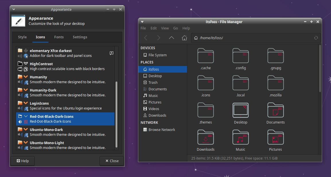 如何在使用xfce桌面环境的xubuntu上安装主题linux中国