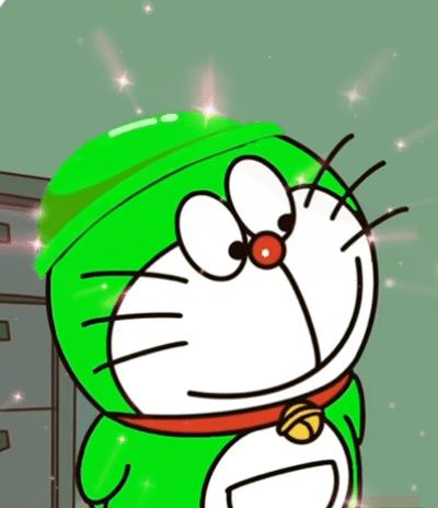 最近超火的哆啦a梦彩色表情包我们一起嗨呀