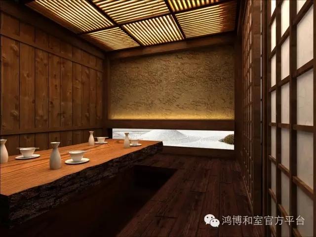 图赏|难得一见的日式会所效果图 - 知乎