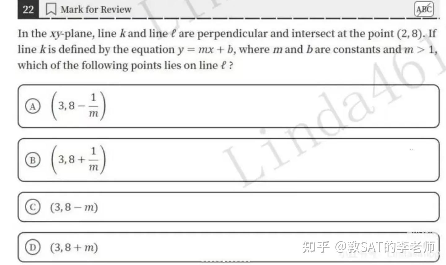 SAT数学冲800必背知识点-algebra知识清单 - 知乎